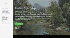 Desktop Screenshot of coachingchoicecollege.com