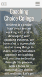 Mobile Screenshot of coachingchoicecollege.com